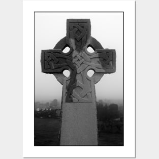 Celtic Cross, Isle of Skye, Scotland, UK Posters and Art